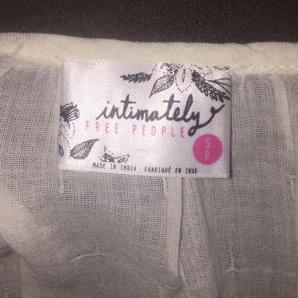 NWOT Intimately Free People tank white - Picture 5 of 5